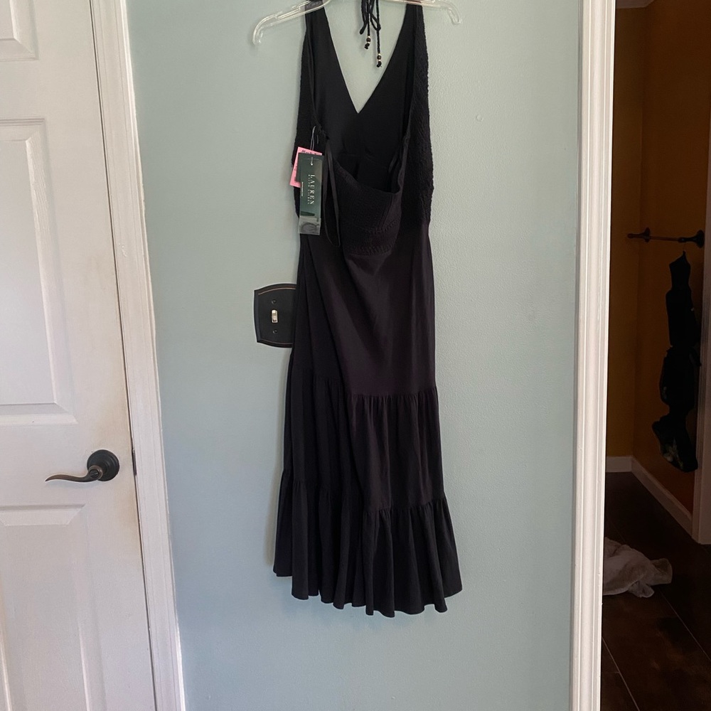 Halter midi dress crochet black - Picture 6 of 6